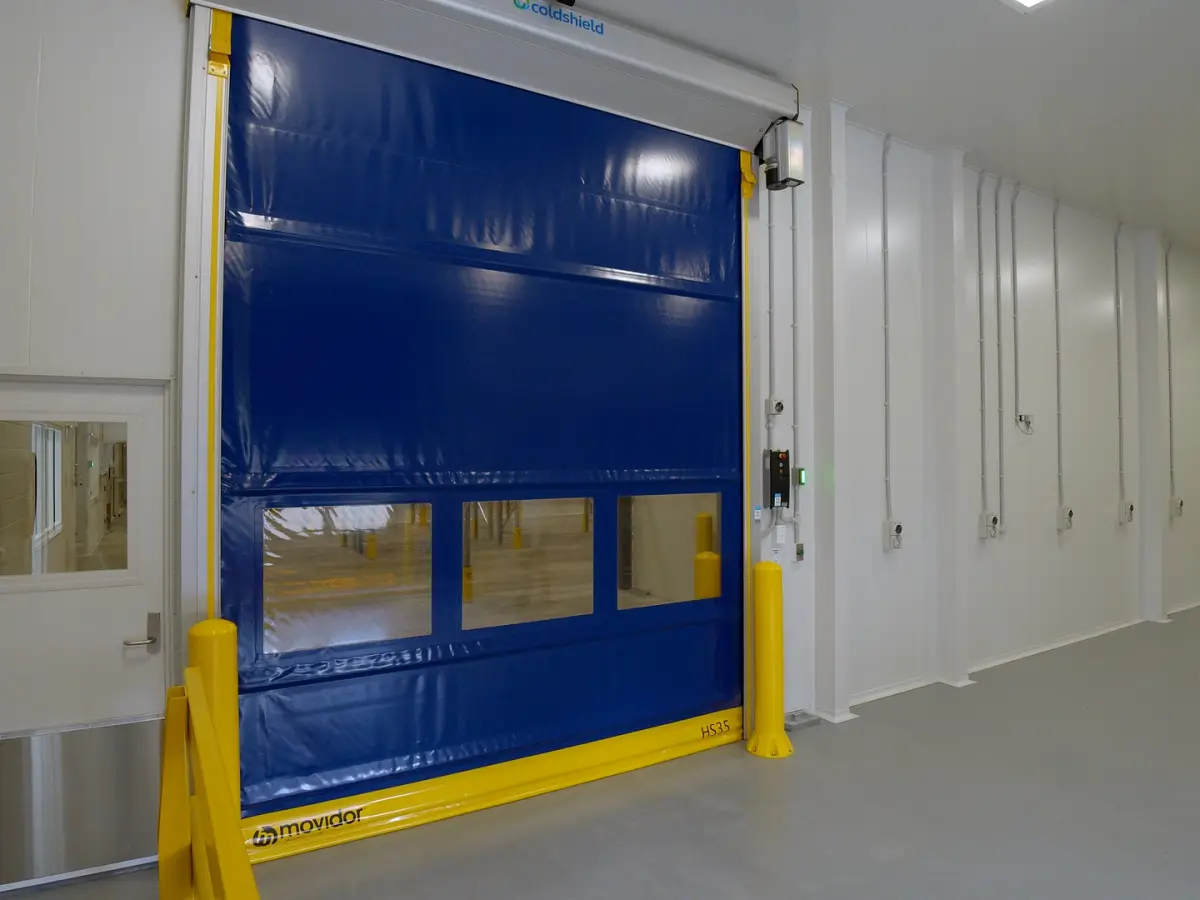 Movidor rapid roller door HS series is ideal for internal use in any commercial or industrial setting