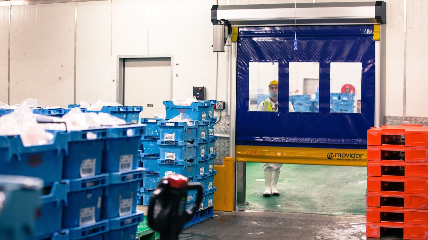 Rapid roll doors the future of cold storage and logistics food safety hygiene
