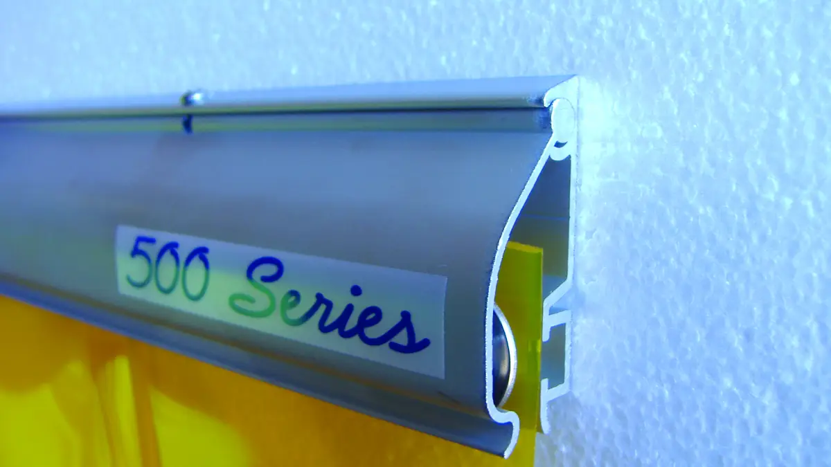 500 Series strip curtain mounting track